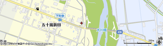 新潟県五泉市五十嵐新田1021周辺の地図