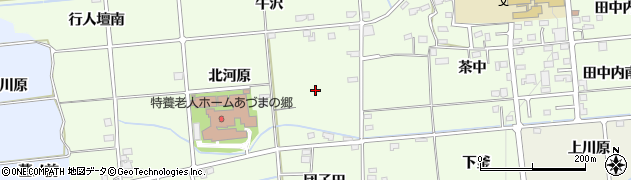 福島県福島市上鳥渡（八貫地）周辺の地図