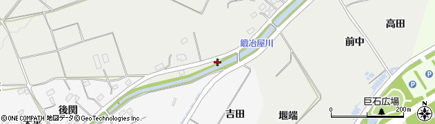 福島県福島市土船上林1周辺の地図