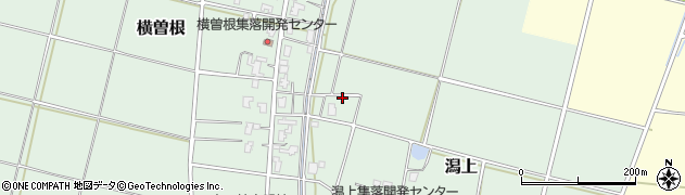 新潟県新潟市西蒲区横曽根62周辺の地図