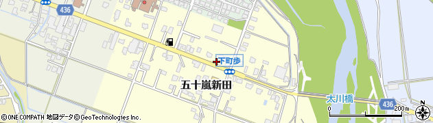 新潟県五泉市五十嵐新田1033周辺の地図