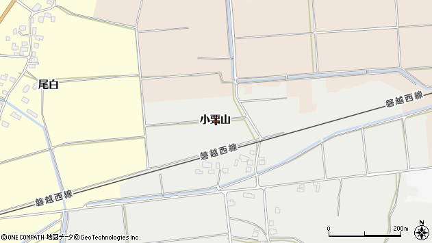 〒959-1622 新潟県五泉市小栗山の地図