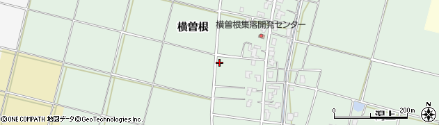 新潟県新潟市西蒲区横曽根1381周辺の地図