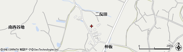 福島県南相馬市鹿島区南柚木（二反田）周辺の地図