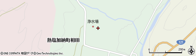 福島県喜多方市熱塩加納町相田上原乙周辺の地図
