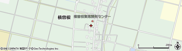 新潟県新潟市西蒲区横曽根1413周辺の地図