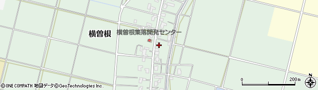 新潟県新潟市西蒲区横曽根1444周辺の地図