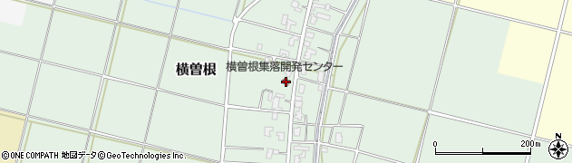 新潟県新潟市西蒲区横曽根1416周辺の地図