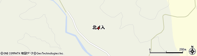 福島県南相馬市鹿島区栃窪（北ノ入）周辺の地図