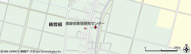 新潟県新潟市西蒲区横曽根1441周辺の地図