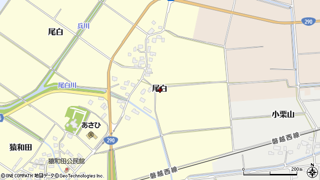 〒959-1621 新潟県五泉市尾白の地図