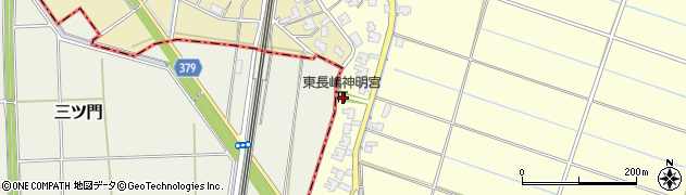 新潟県新潟市南区東長嶋44周辺の地図