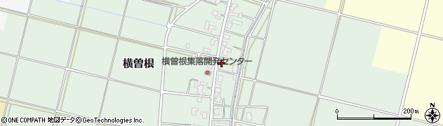 新潟県新潟市西蒲区横曽根1443周辺の地図