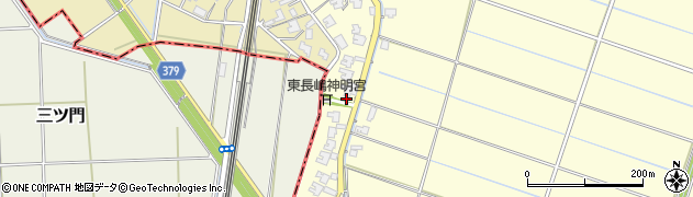 新潟県新潟市南区東長嶋45周辺の地図