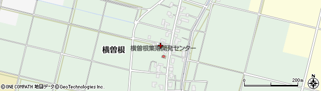 新潟県新潟市西蒲区横曽根1371周辺の地図
