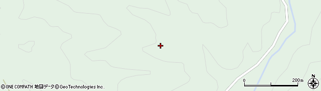 福島県西会津町（耶麻郡）奥川大字飯根（挽手沢）周辺の地図