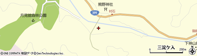 福島県伊達市月舘町布川（徳明）周辺の地図
