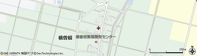 新潟県新潟市西蒲区横曽根1417周辺の地図