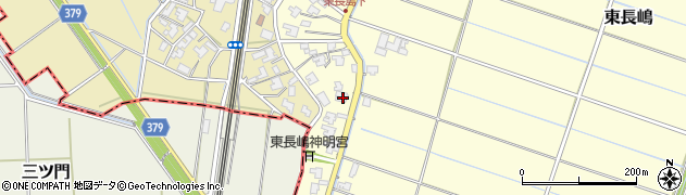 新潟県新潟市南区東長嶋56周辺の地図