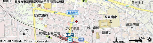 樋口書店周辺の地図