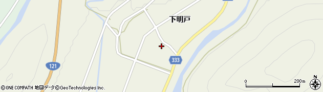 福島県喜多方市熱塩加納町熱塩（宮ノ下）周辺の地図