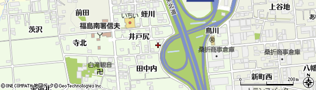 福島県福島市上鳥渡井戸尻3周辺の地図