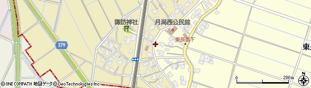 新潟県新潟市南区東長嶋88周辺の地図