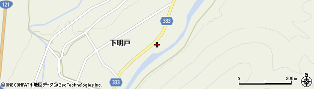 福島県喜多方市熱塩加納町熱塩464周辺の地図