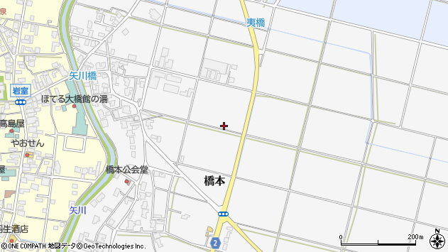 〒953-0103 新潟県新潟市西蒲区橋本の地図