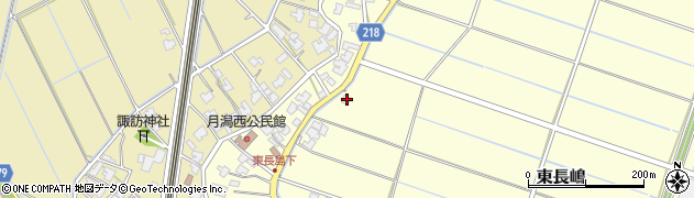 新潟県新潟市南区東長嶋753周辺の地図