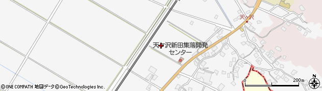 新潟県新潟市秋葉区天ヶ沢周辺の地図