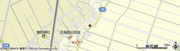 新潟県新潟市南区東長嶋102周辺の地図
