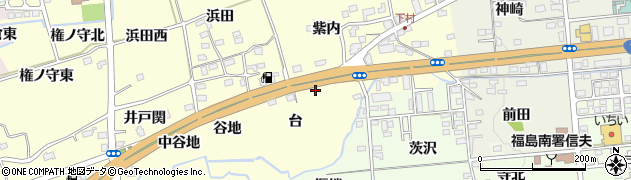 福島県福島市佐倉下台18周辺の地図
