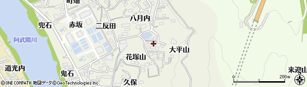 福島県福島市小倉寺（元屋敷）周辺の地図
