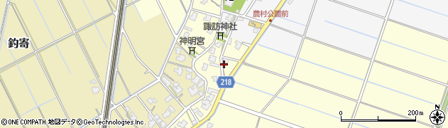 新潟県新潟市南区東長嶋957周辺の地図
