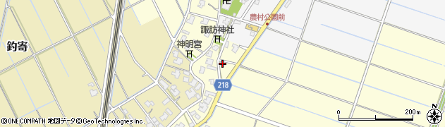 新潟県新潟市南区東長嶋960周辺の地図