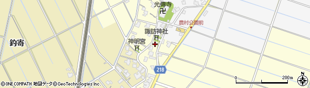 新潟県新潟市南区東長嶋116周辺の地図