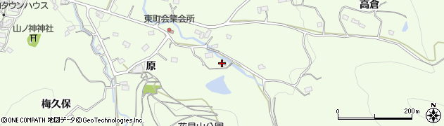 福島県福島市渡利（滝ノ下）周辺の地図