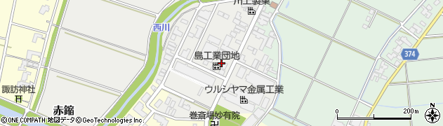 新潟県新潟市西蒲区赤鏥3918周辺の地図