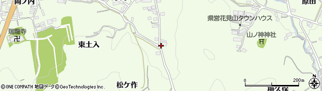 福島県福島市渡利（小舟原）周辺の地図
