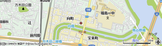 大東銀行福島南支店周辺の地図