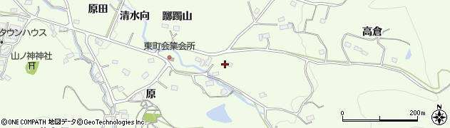 福島県福島市渡利（南十六原）周辺の地図