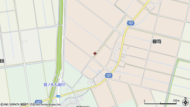 〒950-1434 新潟県新潟市南区櫛笥の地図