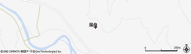 福島県飯舘村（相馬郡）大倉（湯舟）周辺の地図