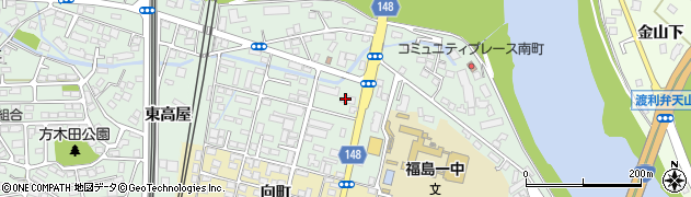福島銀行福島南支店 ＡＴＭ周辺の地図