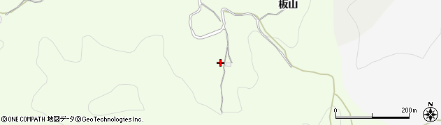 福島県福島市渡利（大沢）周辺の地図