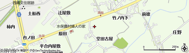 福島県福島市庄野茶畑前24周辺の地図
