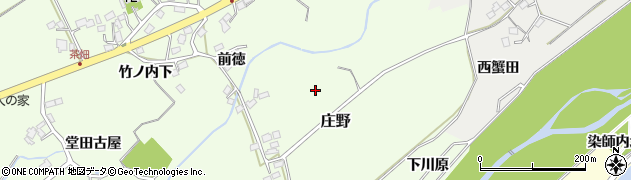 福島県福島市庄野立屋敷後周辺の地図