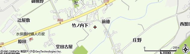 福島県福島市庄野川原屋敷周辺の地図