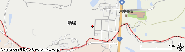 福島県相馬市赤木新堤周辺の地図